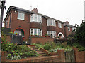 Houses with flood gates