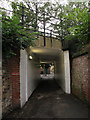 Railway underpass, Marygate Lane, York