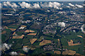 Springside and Dreghorn from the air