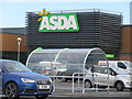 Entrance to Asda Gillingham Pier.