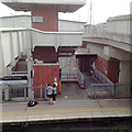 Between the bridges, Coleshill Parkway railway station, Coleshill