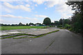 Building footprint by Harper Green Playing Fields