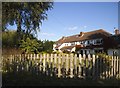 Row of houses on Sheepcote Lane, Hockenden