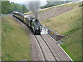 NT3461 : The Royal Train approaching Gorebridge by M J Richardson