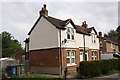 Semis on the bend of Barton Village Road