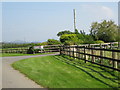 Mynedfa i Barc Carafanau Wernol - Entrance to Wernol Caravan Park