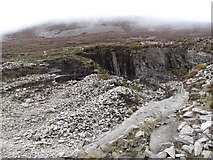 J3728 : The disused Drinneevar Granite Quarry by Eric Jones