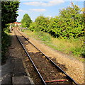 Heart of Wessex Line north from Frome station towards Westbury