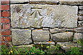 Benchmark on Craven Ridge Lane barn