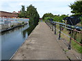 Towpath along the Birmingham and Fazeley Canal