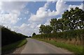 TF0694 : Moor Road near North Owersby by Steve  Fareham
