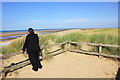 SJ0884 : The Viewpoint at Gronant Dunes Nature Reserve by Jeff Buck