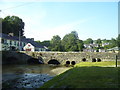 Meidrim - Afon Dewi and bridge