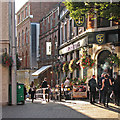 Byard Lane: a drink at The Cross Keys