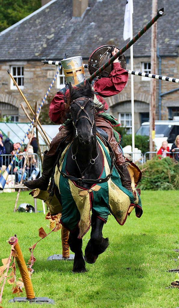 Jousting tournament © William Starkey Geograph Britain and Ireland