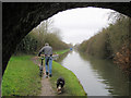 The Aylesbury Canal looking West from under Dixon