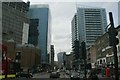 View of the Walkie Talkie from Whitechapel Road