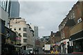 View up Bell Lane from Wentworth Street