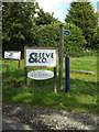 TM1360 : Footpath & Reeve & Co signs by Geographer