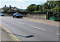 Green bus shelter in Shanklin