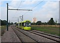 City-bound tram between Clifton and Ruddington Lane