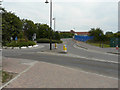 Roundabout at entrance of road into Knots of Willowbank