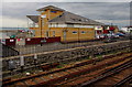 Island Line railway and hovercraft terminal, Ryde