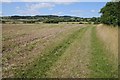 SP2241 : Farmland near Longdon Manor by Philip Halling