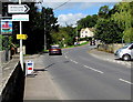 Turn right here for Brimscombe Port & The Mill, Brimscombe 