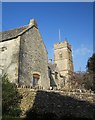 House and church, Hampnett