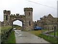 L6451 : Clifden Castle gateway 1 by Jonathan Wilkins