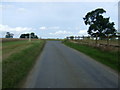 Sharp bend in the road near Cockrill