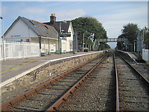 SH5831 : Harlech railway station, Gwynedd by Nigel Thompson