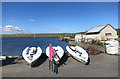 Boats on the Dockside, Mid Yell