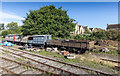 SP0229 : Wagons at Winchcombe by David P Howard