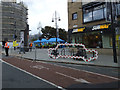 SE1632 : Cycle parking on Broadway, Bradford  by Stephen Craven