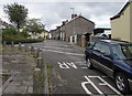 Old William Street KEEP CLEAR area, Blaenavon