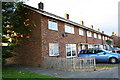 Row of houses on Ashdown Drive