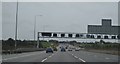 Gantry over the M1