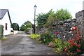 Colourful lane at Cawdor Inn