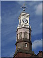 Warrington - Tower detail of Holy Trinity Church