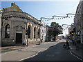 Den Road Teignmouth HSBC Bank on the Left