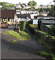 Path from Tramroadside to High Street, Newbridge