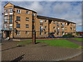 Clydebank - apartment block on Argyll Road