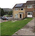 Bryn Welon Close signpost, Upper Coedcae, Blaenavon