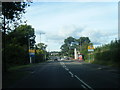 A483 northbound at Llandybie village boundary