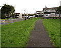 Pavement towards Caradoc Walk, Blaenavon