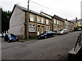 Houses at the top of Park Street, Blaenavon