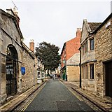 TF0307 : Maiden Lane, Stamford by Dave Hitchborne