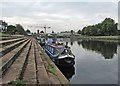 A grey September morning by the Trent